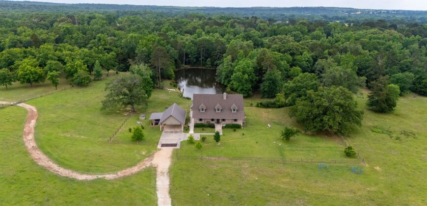 88+ Acre Homestead Winnsboro, TX Franklin County 6268 Sq Ft Home