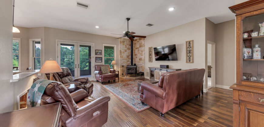 88+ Acre Homestead Winnsboro, TX Franklin County 6268 Sq Ft Home