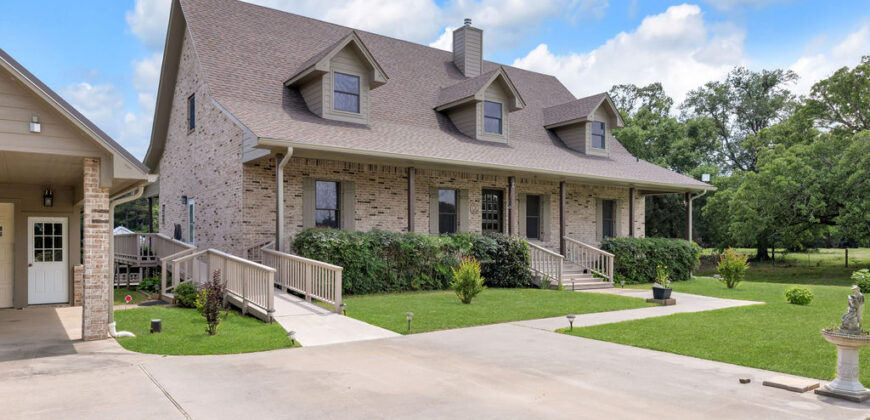 88+ Acre Homestead Winnsboro, TX Franklin County 6268 Sq Ft Home