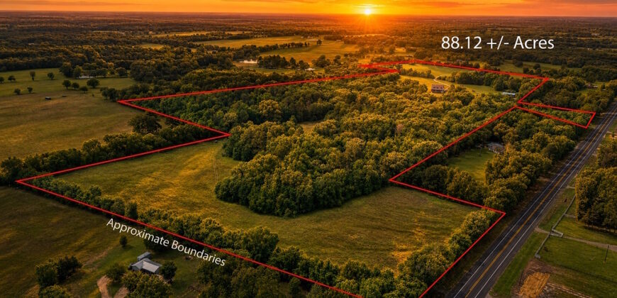 88+ Acre Homestead Winnsboro, TX Franklin County 6268 Sq Ft Home