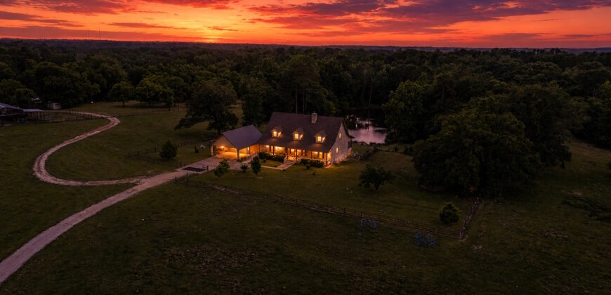 88+ Acre Homestead Winnsboro, TX Franklin County 6268 Sq Ft Home
