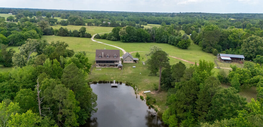 88+ Acre Homestead Winnsboro, TX Franklin County 6268 Sq Ft Home