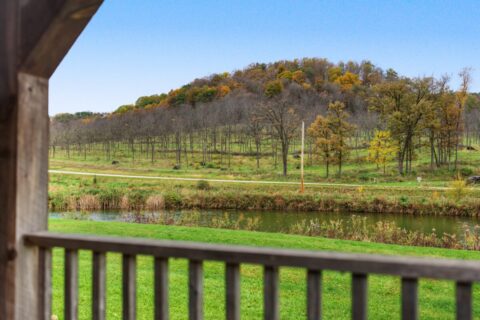 95.02-Acre Premier Whitetail Hunting Estate with Log Cabin, Pond