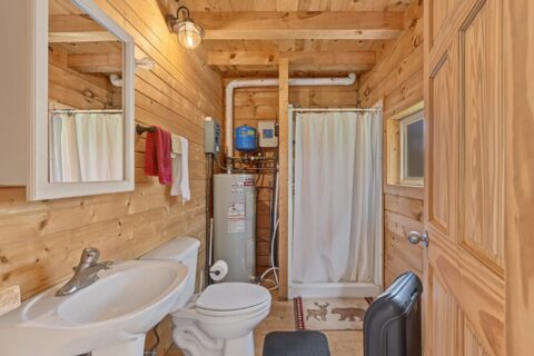 95.02-Acre Premier Whitetail Hunting Estate with Log Cabin, Pond