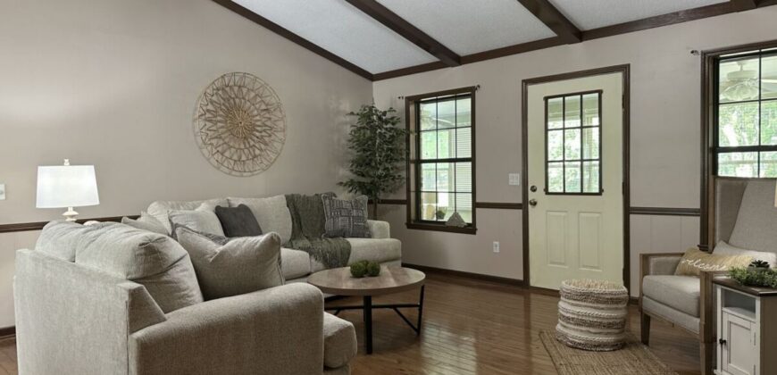 Beautiful Homesite situated on 7.27 acres with mature pecan trees