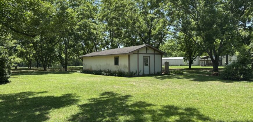 Beautiful Homesite situated on 7.27 acres with mature pecan trees