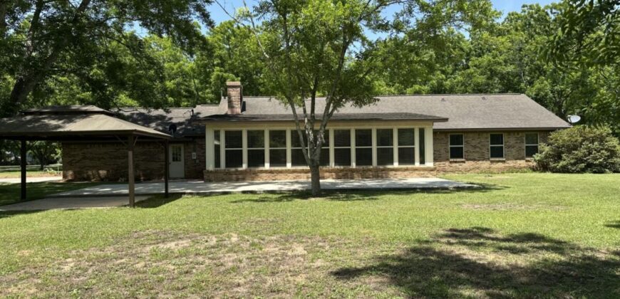 Beautiful Homesite situated on 7.27 acres with mature pecan trees