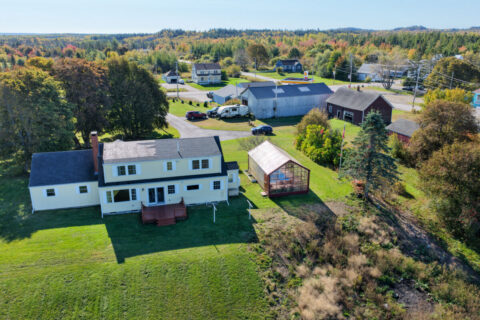 Charming Cape Cod Home with Bay Views on 9.24 Acres in Lubec, Mai