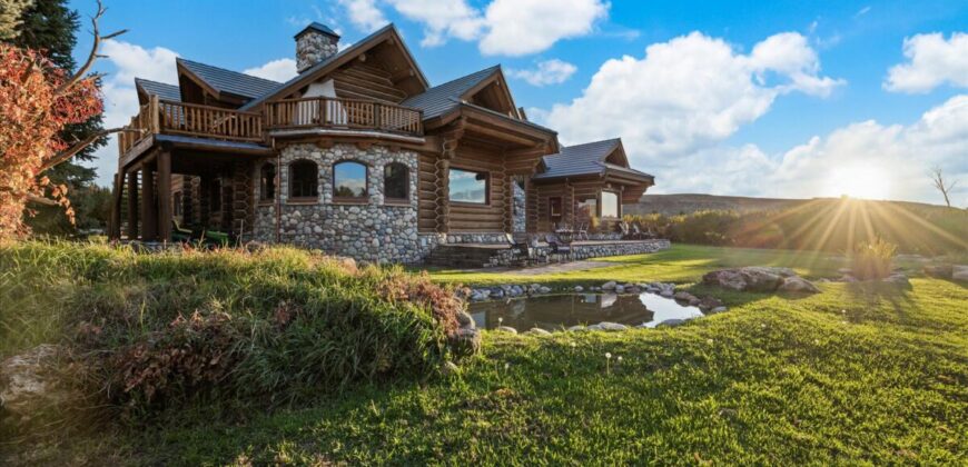 Colorado Log Home and Peach Orchard for sale broker Michael Krieg