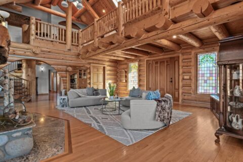 Colorado Log Home and Peach Orchard for sale broker Michael Krieg