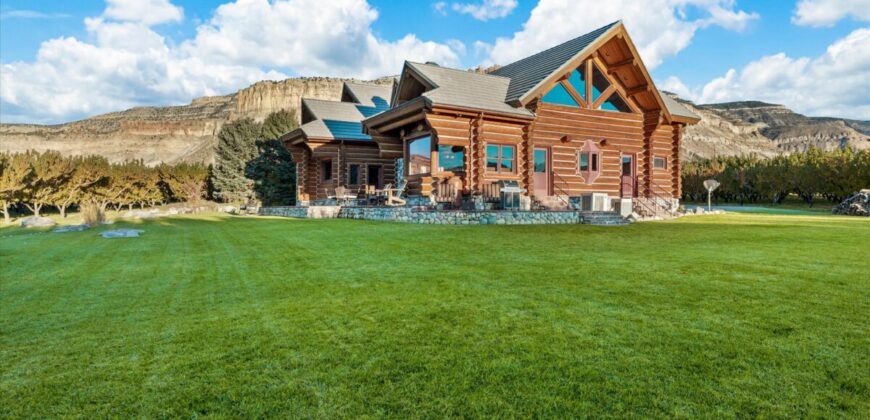 Colorado Log Home and Peach Orchard for sale broker Michael Krieg