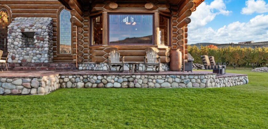 Colorado Log Home and Peach Orchard for sale broker Michael Krieg