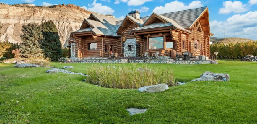 Colorado Log Home and Peach Orchard for sale broker Michael Krieg
