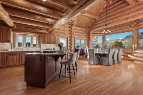 Colorado Log Home and Peach Orchard for sale broker Michael Krieg