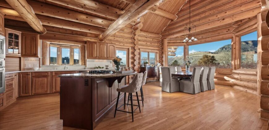 Colorado Log Home and Peach Orchard for sale broker Michael Krieg