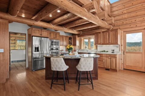 Colorado Log Home and Peach Orchard for sale broker Michael Krieg