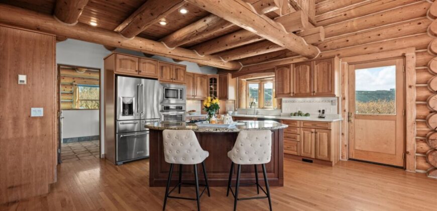 Colorado Log Home and Peach Orchard for sale broker Michael Krieg