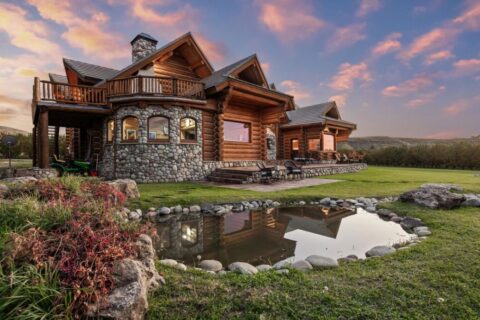Colorado Log Home and Peach Orchard for sale broker Michael Krieg