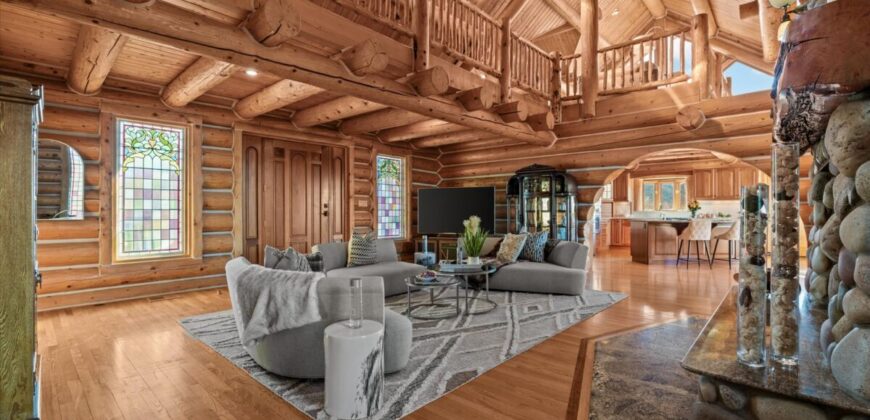 Colorado Log Home and Peach Orchard for sale broker Michael Krieg