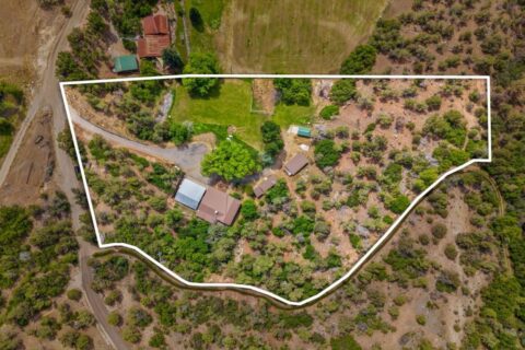 Colorado Log Home on 3.75 Acres For Sale with Pond, Orchard