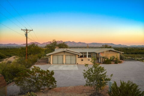 Hilltop Hacienda For Sale With Panoramic Views
