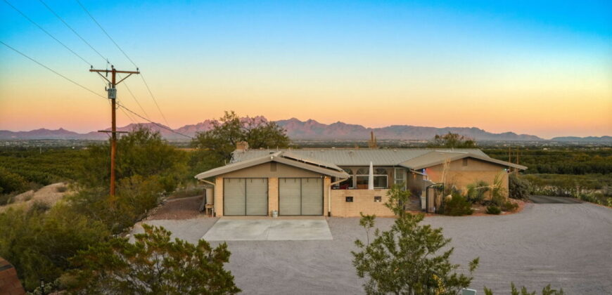 Hilltop Hacienda For Sale With Panoramic Views