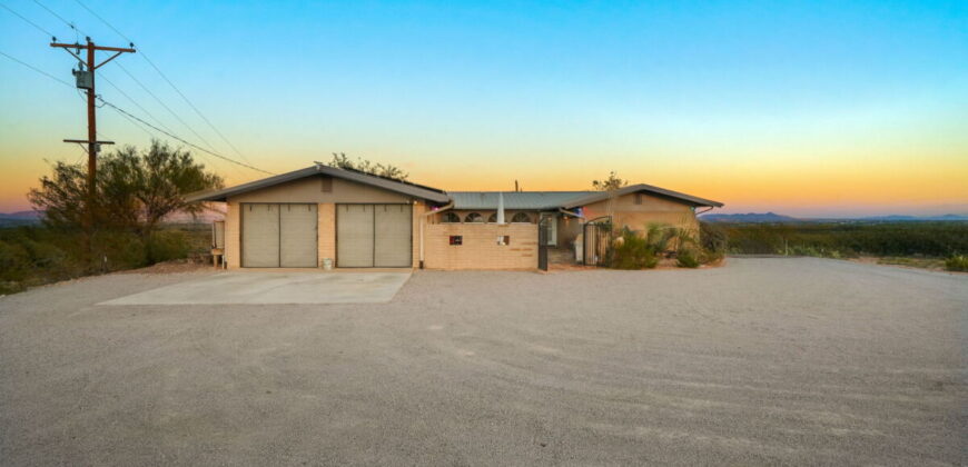 Hilltop Hacienda For Sale With Panoramic Views