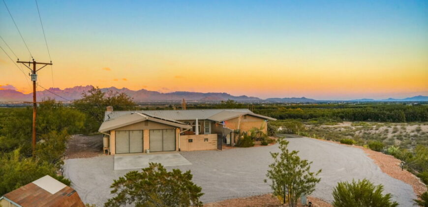 Hilltop Hacienda For Sale With Panoramic Views