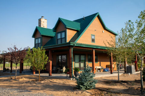 Income-producing Colorado tree farm for sale with custom home