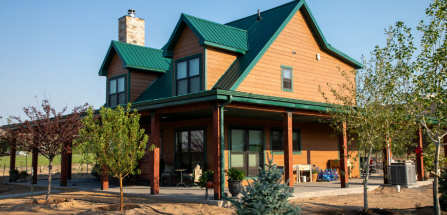 Income-producing Colorado tree farm for sale with custom home