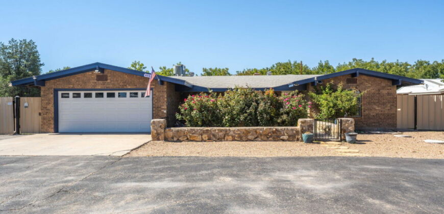 Ranch Home For Sale on 1.35 Acres In Las Cruces, NM
