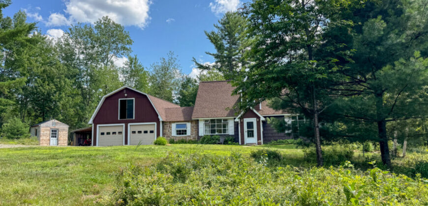 Rural Maine Homestead with 14 Acres