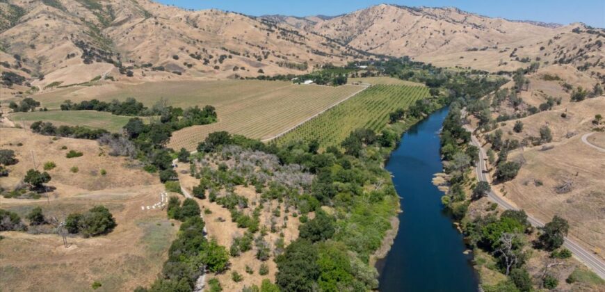 Winters, California Waterfront Acreage with 2 Homes for Sale
