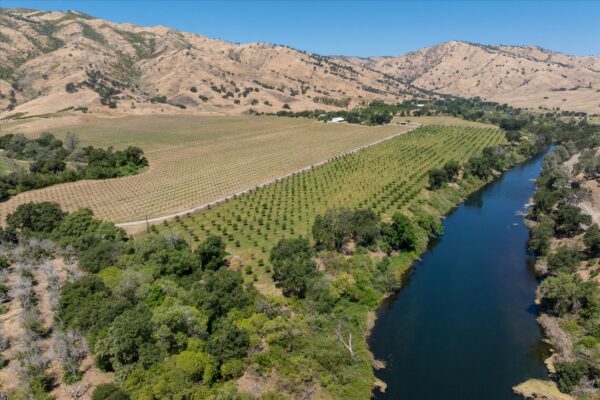 Winters, California Waterfront Acreage with 2 Homes for Sale