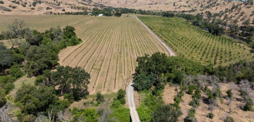 Winters, California Waterfront Acreage with 2 Homes for Sale