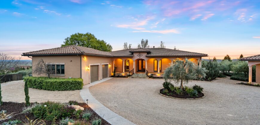 Paso Robles Luxury Home For Sale w/ Guest House & Olive Grove – SOLD