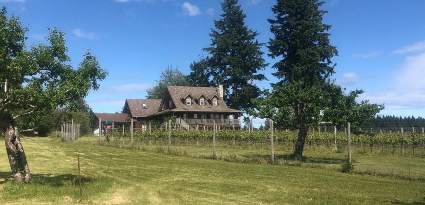 Vancouver Island Winery & Vineyard For Sale – SOLD