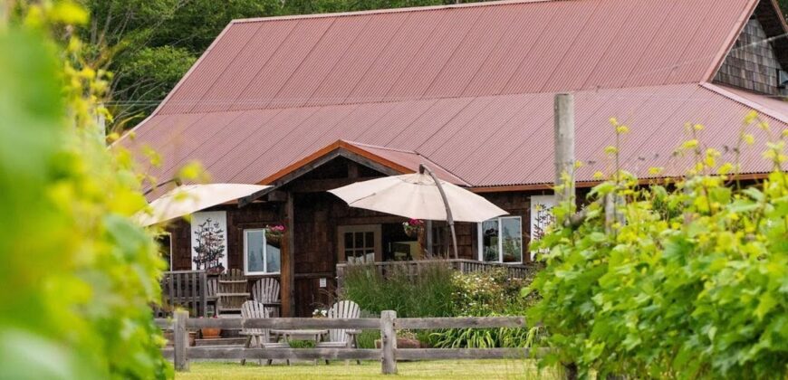Vancouver Island Winery & Vineyard For Sale – SOLD