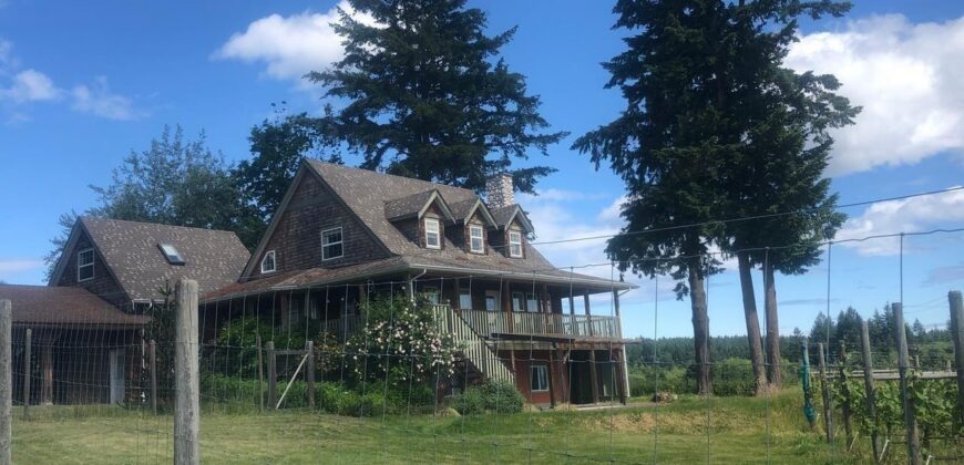Vancouver Island Winery & Vineyard For Sale – SOLD