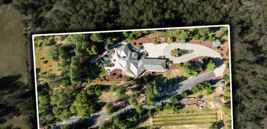 Luxury Wine Country Home For Sale w/ Boutique Vineyard