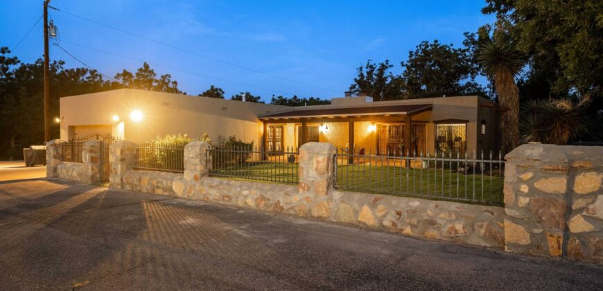 Custom-Built Adobe Home and Pecan Orchard on 6 Acres in Las Cruces, New Mexico