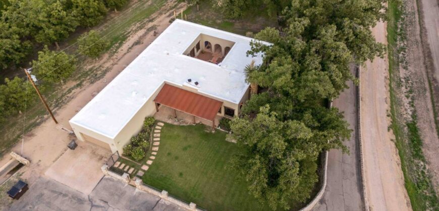 Custom-Built Adobe Home and Pecan Orchard on 6 Acres in Las Cruces, New Mexico