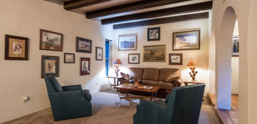 Custom-Built Adobe Home and Pecan Orchard on 6 Acres in Las Cruces, New Mexico