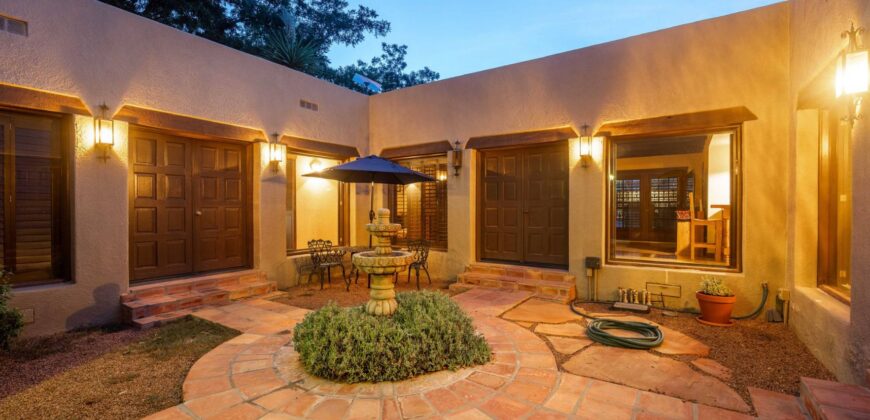 Custom-Built Adobe Home and Pecan Orchard on 6 Acres in Las Cruces, New Mexico