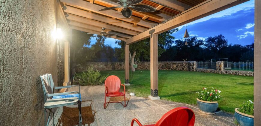 Custom-Built Adobe Home and Pecan Orchard on 6 Acres in Las Cruces, New Mexico