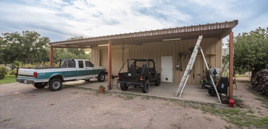 Custom-Built Adobe Home and Pecan Orchard on 6 Acres in Las Cruces, New Mexico