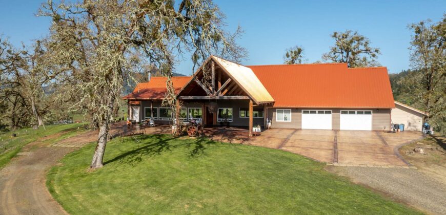 Umpqua Valley Equestrian Vineyard With Expansion Potential