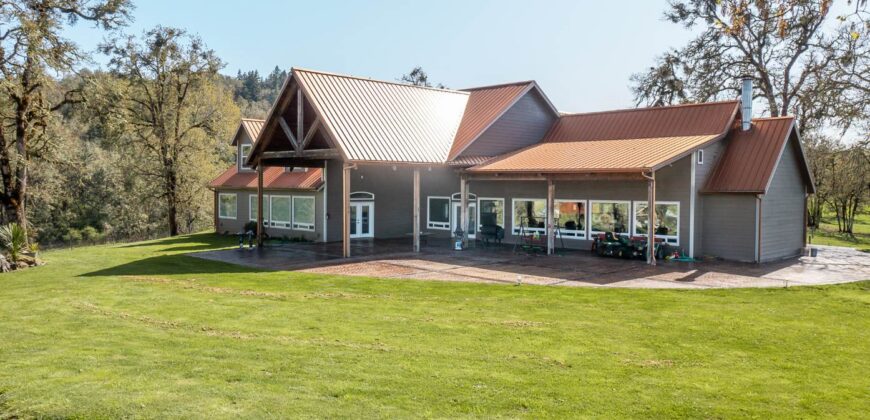 Umpqua Valley Equestrian Vineyard With Expansion Potential