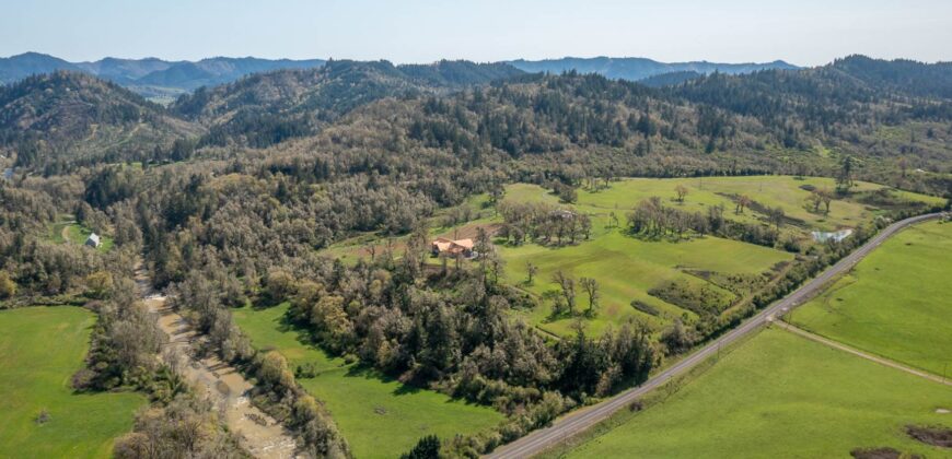 Umpqua Valley Equestrian Vineyard With Expansion Potential