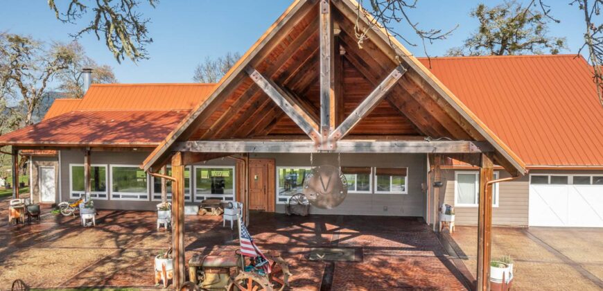 Umpqua Valley Equestrian Vineyard With Expansion Potential